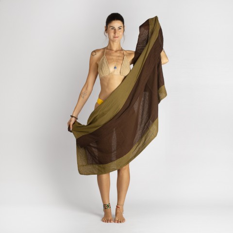 Cotton Gauze Beach Sarong Pareo