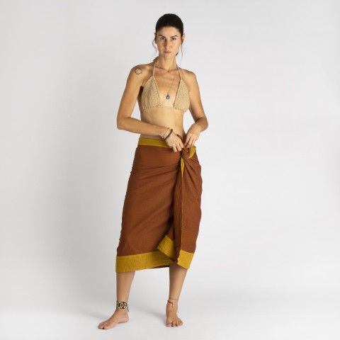 Cotton Gauze Beach Sarong Pareo