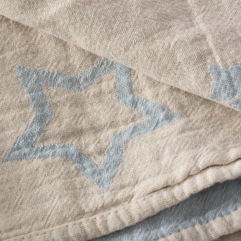 Muslin Star Baby Blanket
