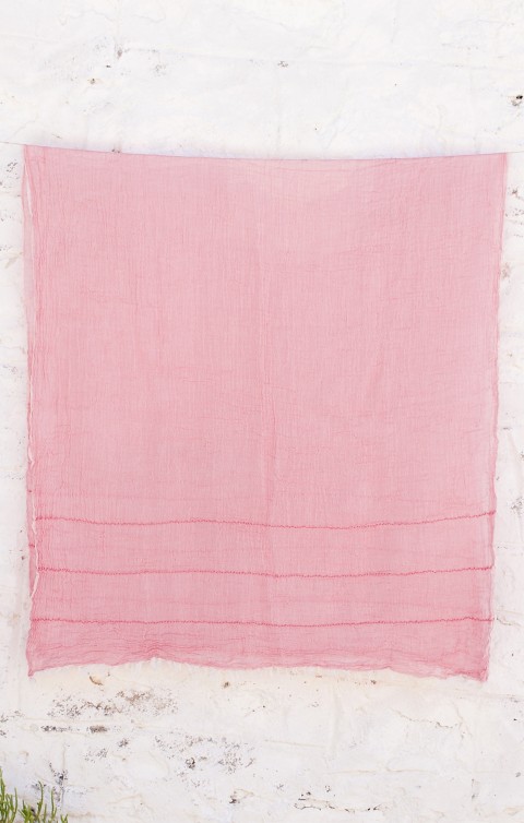 Pink Helen Gauze Scarf