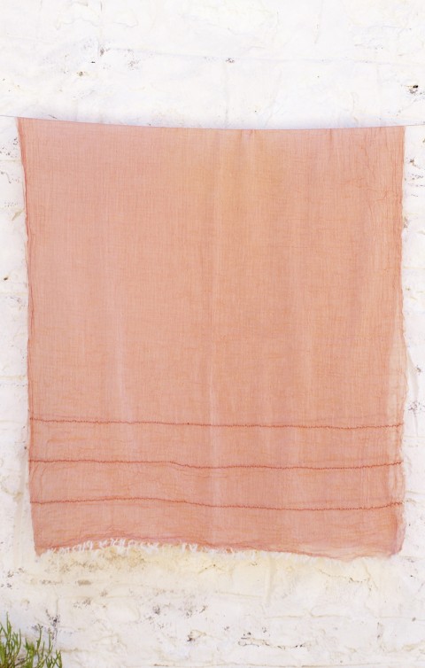 Blush Helen Gauze Scarf