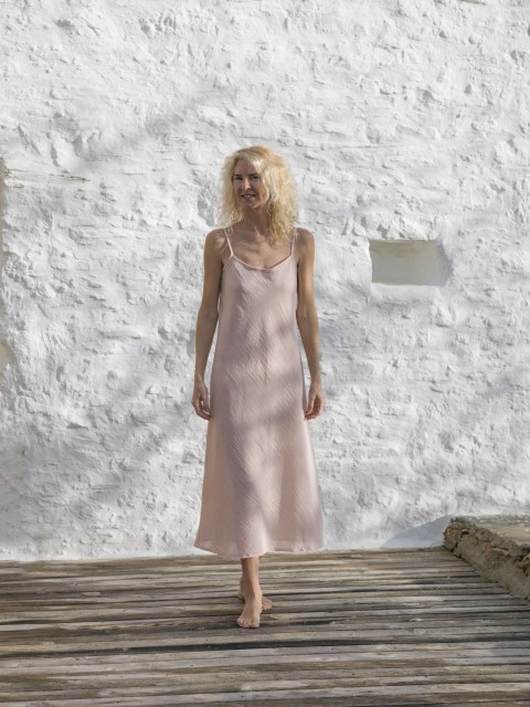 Blush Sile Basic Slip Dress