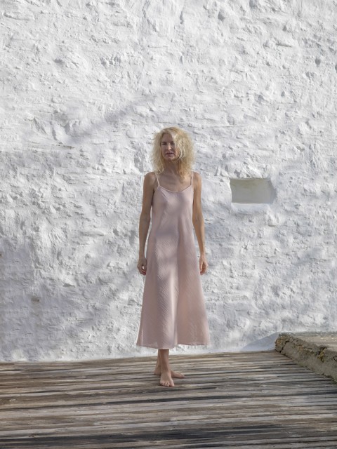 Blush Sile Basic Slip Dress