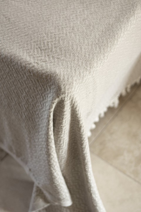 Light Grey Double Sided Blanket
