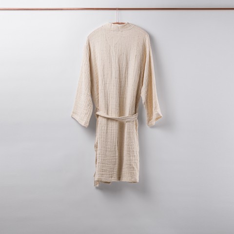 Muslin Bathrobe in Cotton Nope Yarn