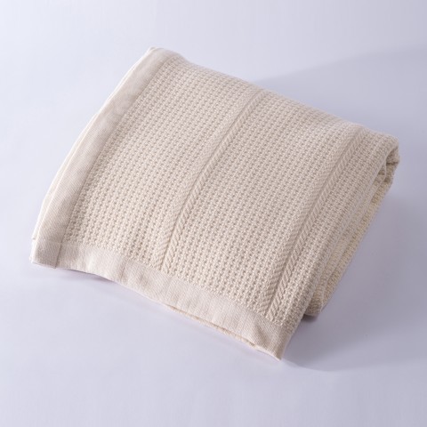 Knit Cotton Blanket