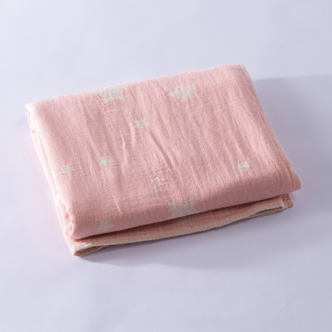 Muslin Star Baby Blanket