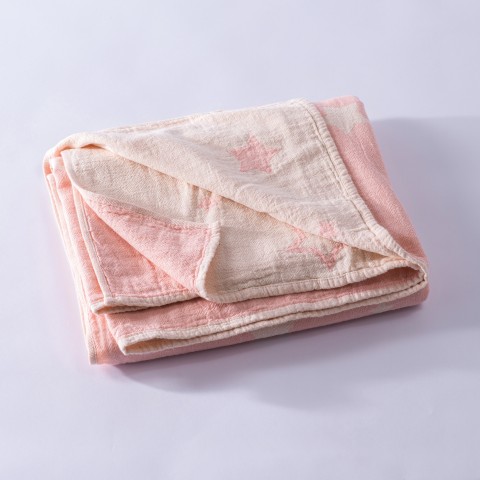 Muslin Star Baby Blanket