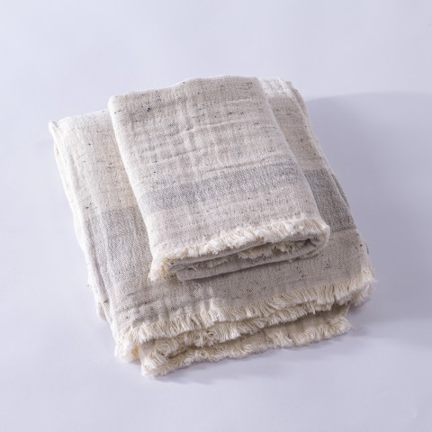 Muslin Bath Towel  in Cotton Nope Yarn
