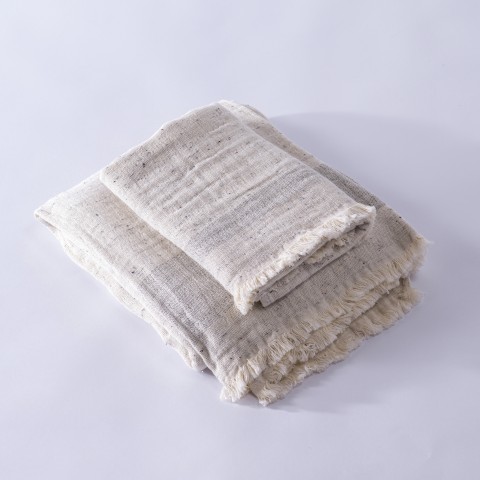 Muslin Bath Towel  in Cotton Nope Yarn
