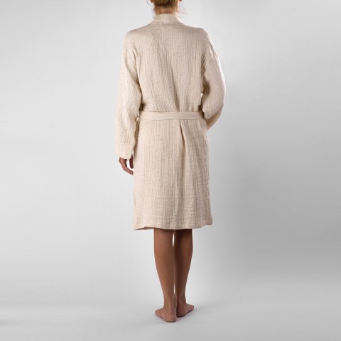 Muslin Bathrobe in Cotton Nope Yarn