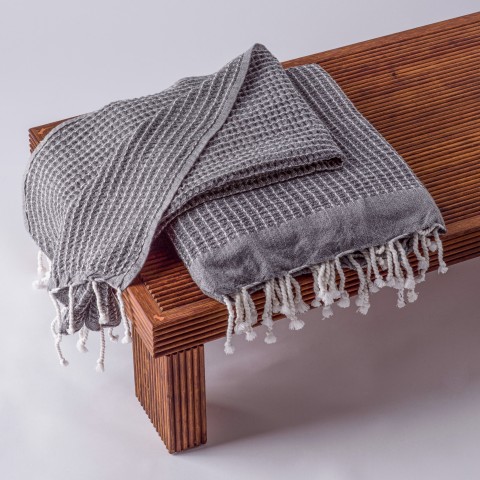 Waffle Handwoven Bath Towel