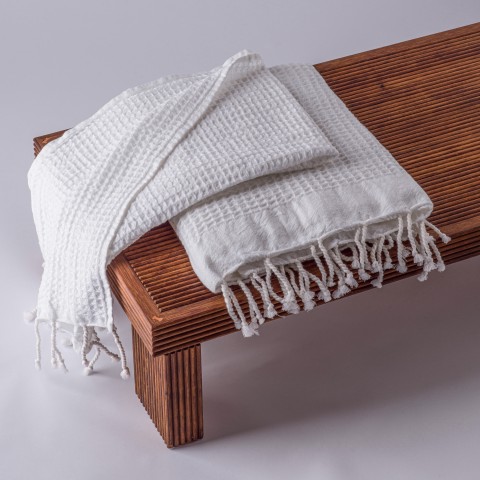 Waffle Handwoven Bath Towel