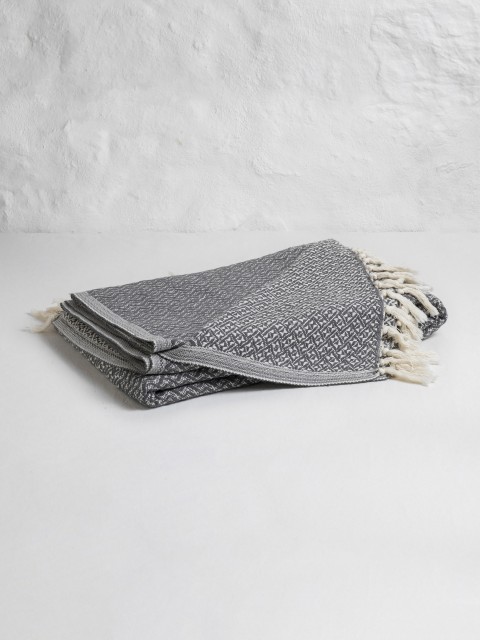 Dark Grey Double Sided Blanket