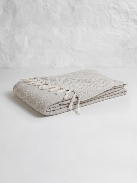 Light Grey Double Sided Blanket