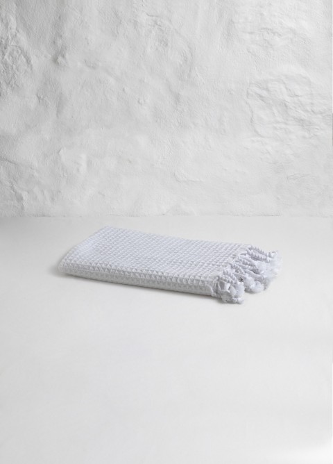 White Waffle Hand Towel