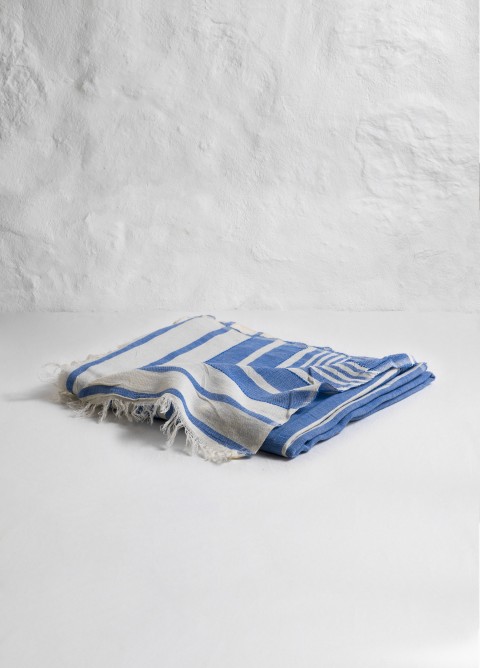 Navy Helen Turkish Towel