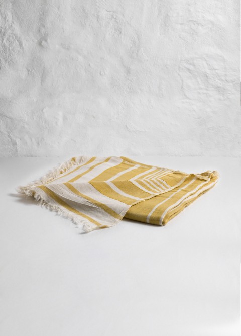 Mustard Helen Turkish Towel