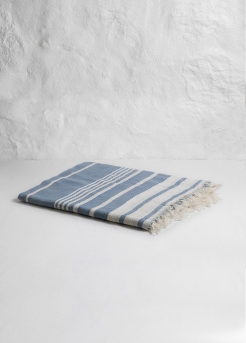 Blue Helen Turkish Towel