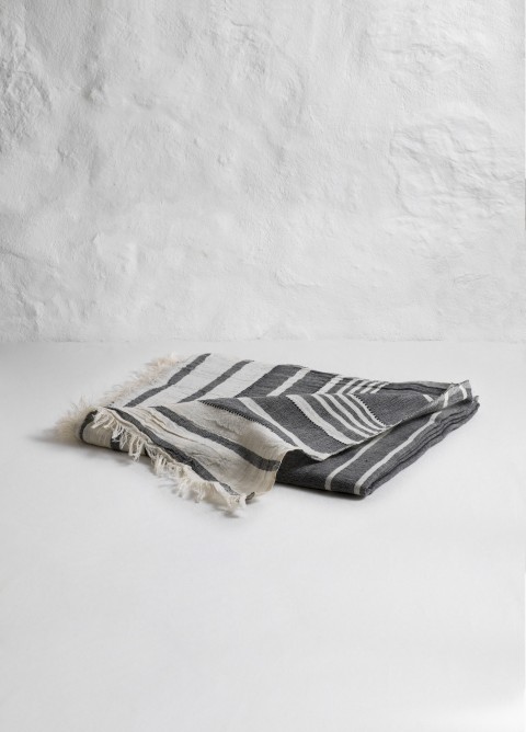 Black Helen Turkish Towel