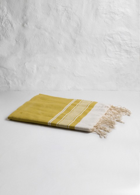 Mustard Olympos Turkish Towel