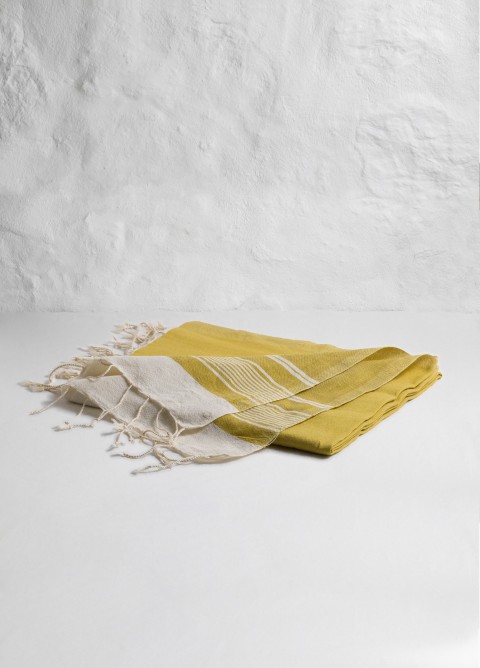 Mustard Olympos Turkish Towel