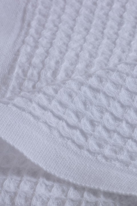 White Waffle Bath Towel