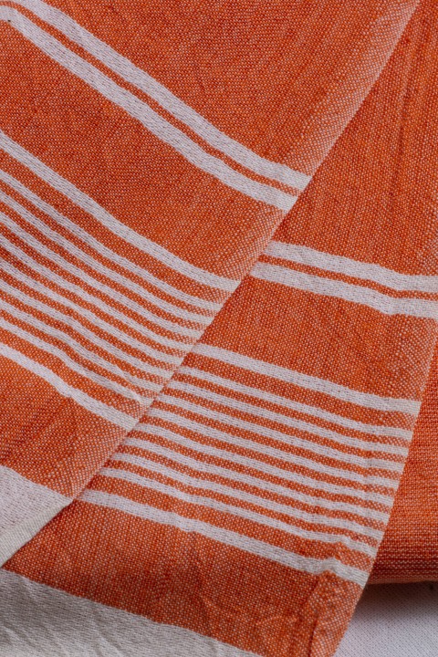 Orange Olympos Turkish Towel