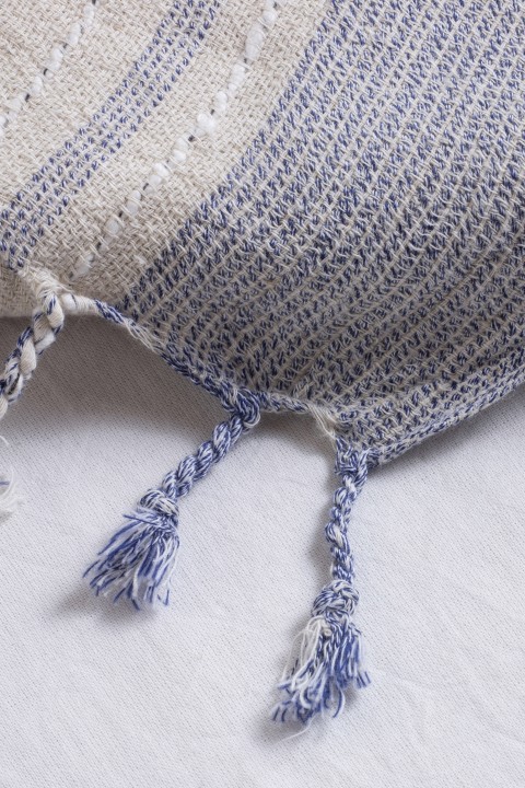 Natural Marine Linen Turkish Towel