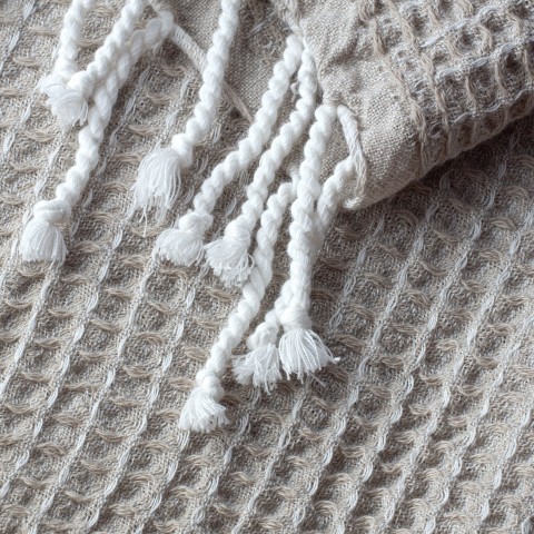 Waffle Handwoven Bath Towel
