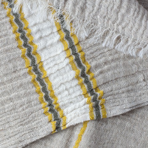 Muslin Linen Beach Towel