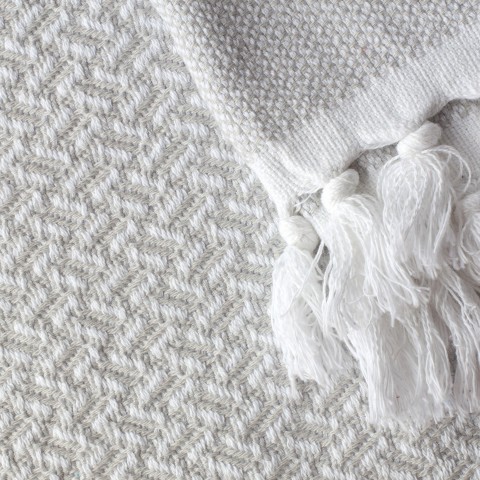 Zigzag Cotton Throw