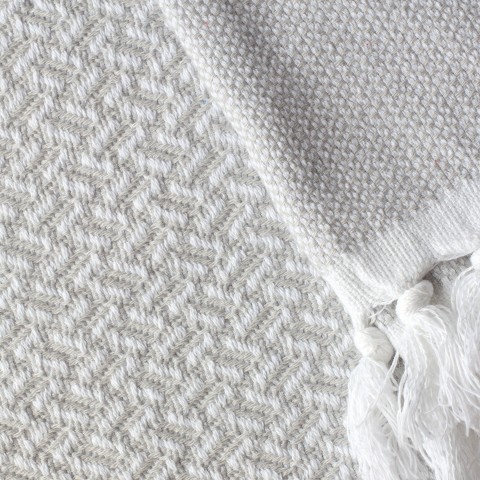 Zigzag Cotton Throw
