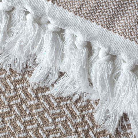 Zigzag Cotton Throw