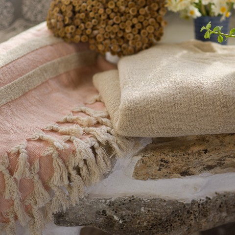 Linen Terry Bath Towel