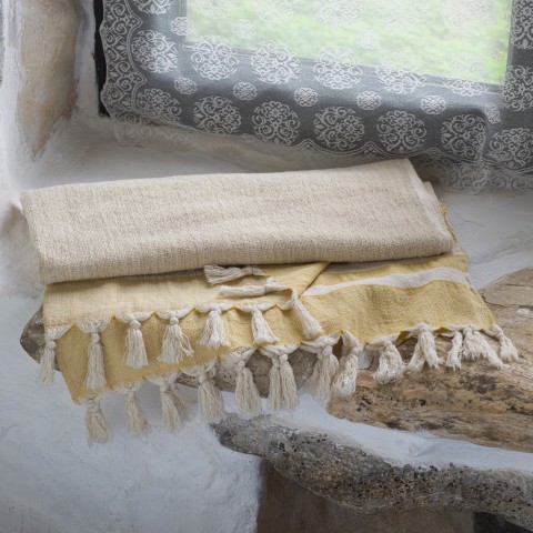 Linen Terry Bath Towel