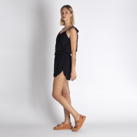 Muslin double layered cotton slip top