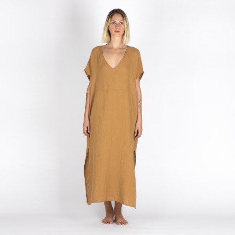 Muslin double layered cotton classic kaftan