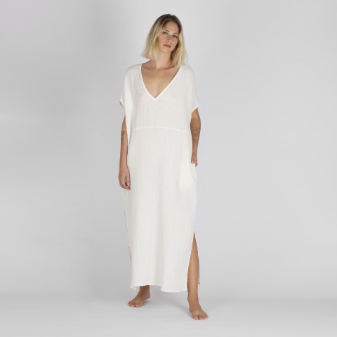 Muslin double layered cotton classic kaftan