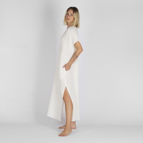 Muslin double layered cotton classic kaftan