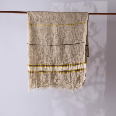 Muslin Linen Beach Towel
