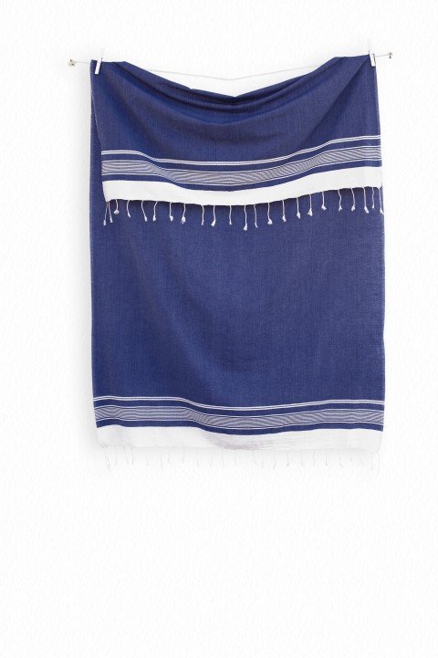 Navy Olympos Turkish Towel