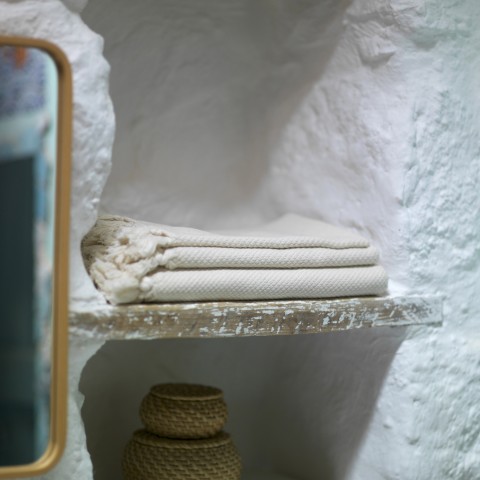 Pamukkale Washcloth - Natural
