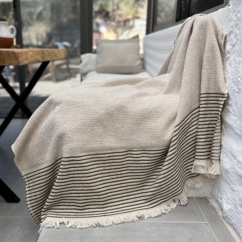 Wool Blend Throw - FL