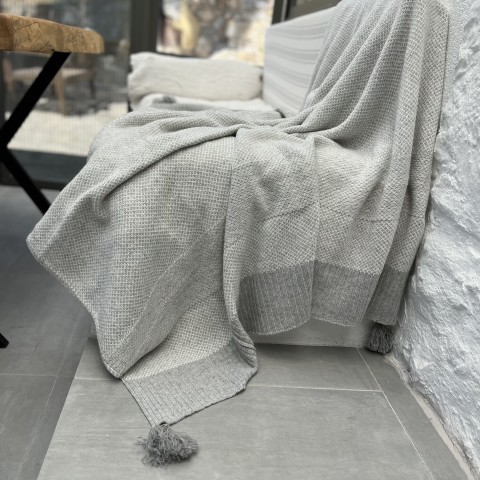 Wool Blended Throw - FR