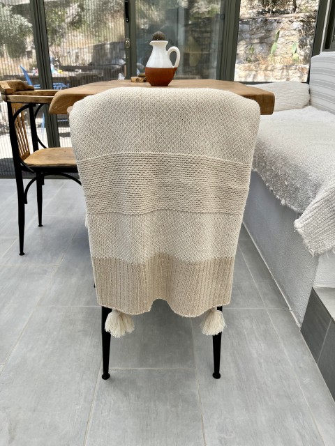 Wool Blended Throw - FR