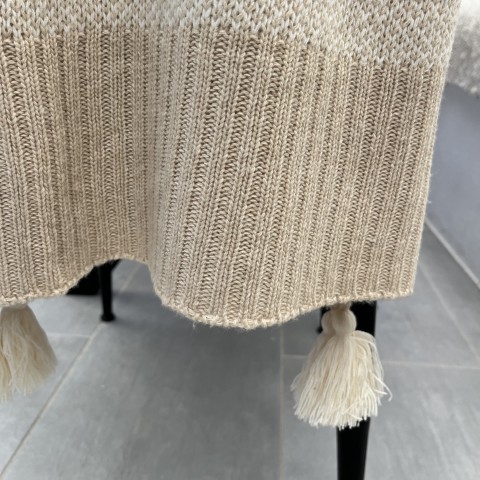 Wool Blended Throw - FR