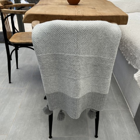 Wool Blended Throw - FR
