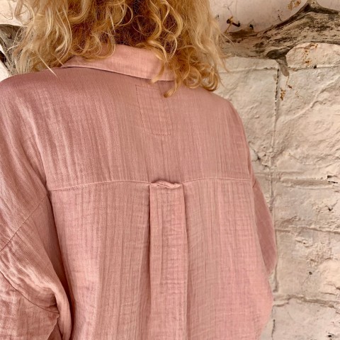 Muslin Tunic Blush-Taupe