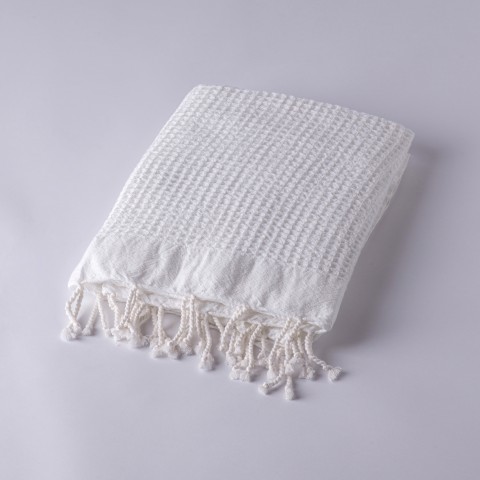 Waffle Handwoven Bath Towel